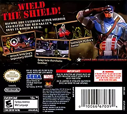 Image n° 2 - boxback : Captain America - Super Soldier